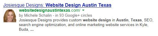Michele Schalin Website Design Austin Texas Google+ Authorship